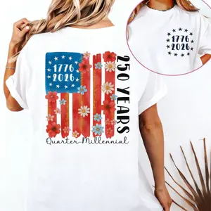 America 250th Anniversary Shirt, USA 250th Anniversary Shirt, Patriotic USA Flag 4th of July T-Shirt, Independence Day