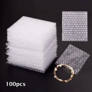 Transparent bubble bags, used for mailing and packaging as cushioning packaging bags, suitable for small business applications - display and packaging supplies