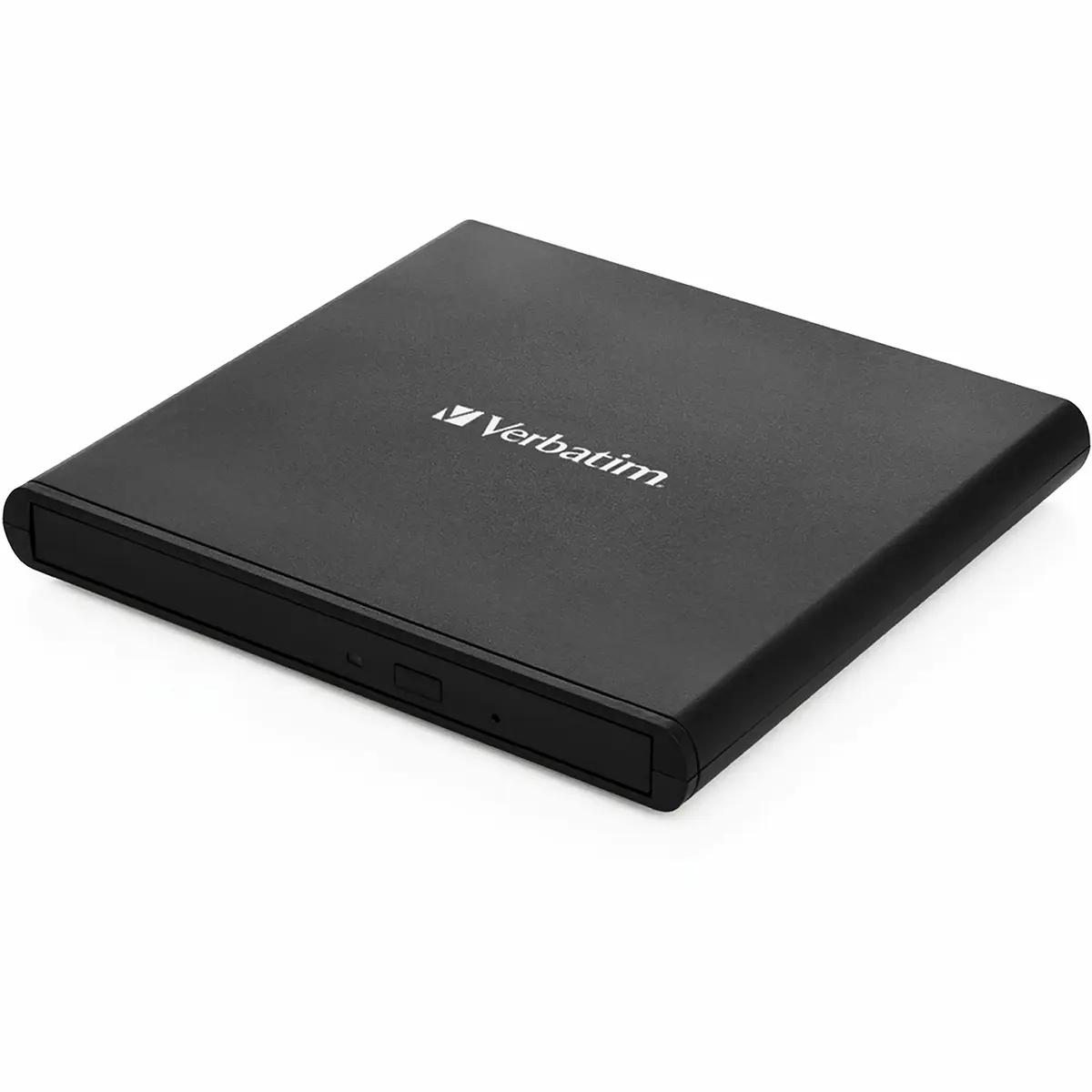 Verbatim Compact External USB-Firewire CD/DVD-M-Disc Tray Loader Writer, CD/DVD Burning Capable, M-Disc Ready for Data Backup Users, Manual Eject
