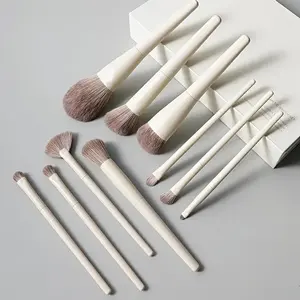 Makeup Brush Set, 10pcs/set with Soft Bristles, Synthetic Makeup Brushes, Professional Makeup Tools for Foundation, Blush, Concealer & Eyeshadow, Highlighter Brush, Makeup Brush Kit