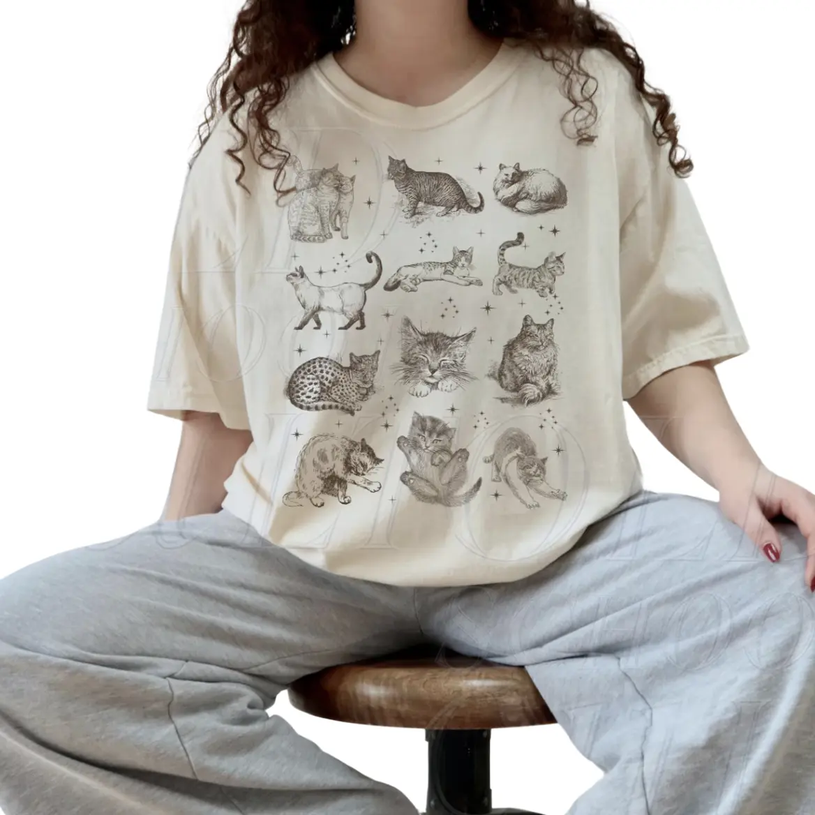 Cats 90s Vintage Style Tshirt, Retro Y2k Kitten Shirt, Cat Lovers Gift, Cute Cat Shirts, Nature Unisex Adult Cotton Shirt Womenswear