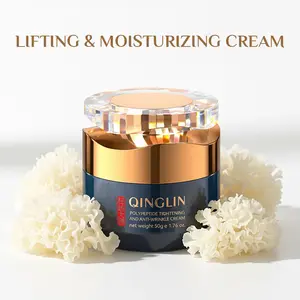 QINGLIN hydration & moisturizing Cream (multi-peptide complex +  Hyaluronic Acid + Niacinamide + Collagen + Avocado Butter) | Nature's Super "Hyaluronic Acid", advanced anti-aging Cream with Patented Tremella Fuciformis Sporocarp  Extracts  for  Wrinkles