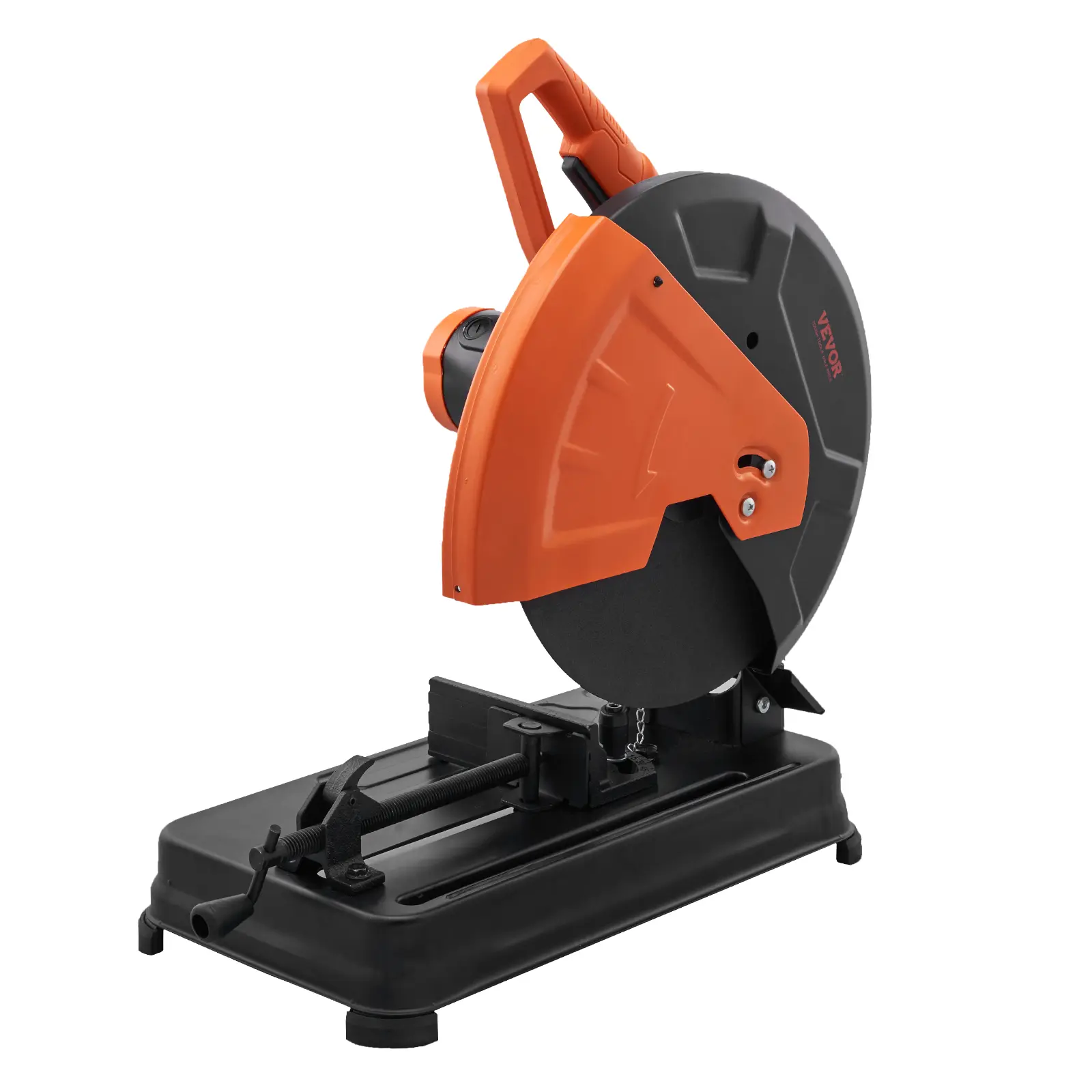 【summerfinds】VEVOR Abrasive Chop Saw, 14"/355mm Blade Diameter Cut Off Saw, 2300W 3600RPM Steel Cutting Machine, 0-45° Adjustable Angle Miter Saw for Cutting Metal Cutting Chop Saw for Steel/Rebar/Iron/Aluminum