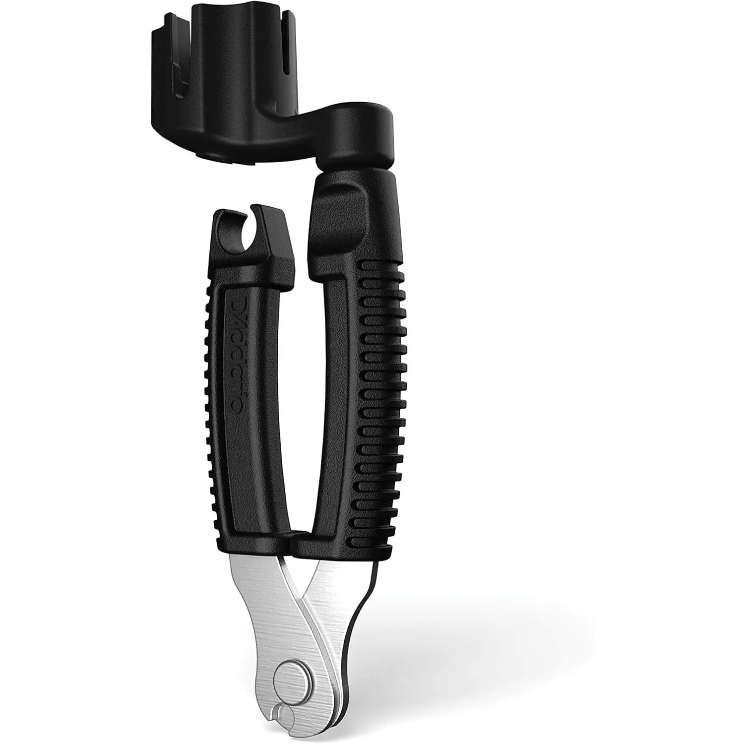 All-in-1 Guitar Tool - Pro-Winder Guitar String Winder, Cutter, Bridge Pin Puller - Black Music Accessory