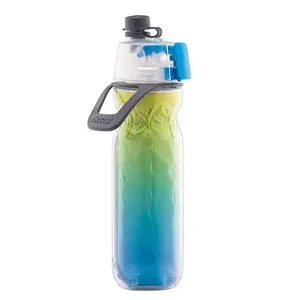 O2COOL MIST 'N SIP Misting Water Bottle 2-in-1 Mist And Sip Function - OMBRE