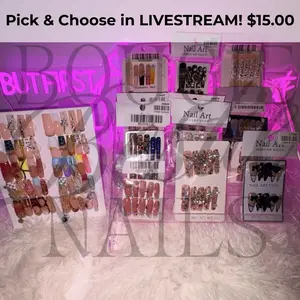 BOUGIE BESTIE NAILS | Pick & Choose in LIVESTREAM | Handmade Salon Quality Press-on Nails | Durable & Reusable