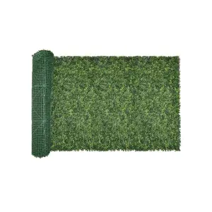 VEVOR Artificial Boxwood Panels, 20 PCS 20x20 Boxwood Hedge Wall Panels, PE Artificial Grass Backdrop Wall 1.6, Privacy Hedge Screen for Decoration of Outdoor, Indoor, Garden, Fence, and Backyar