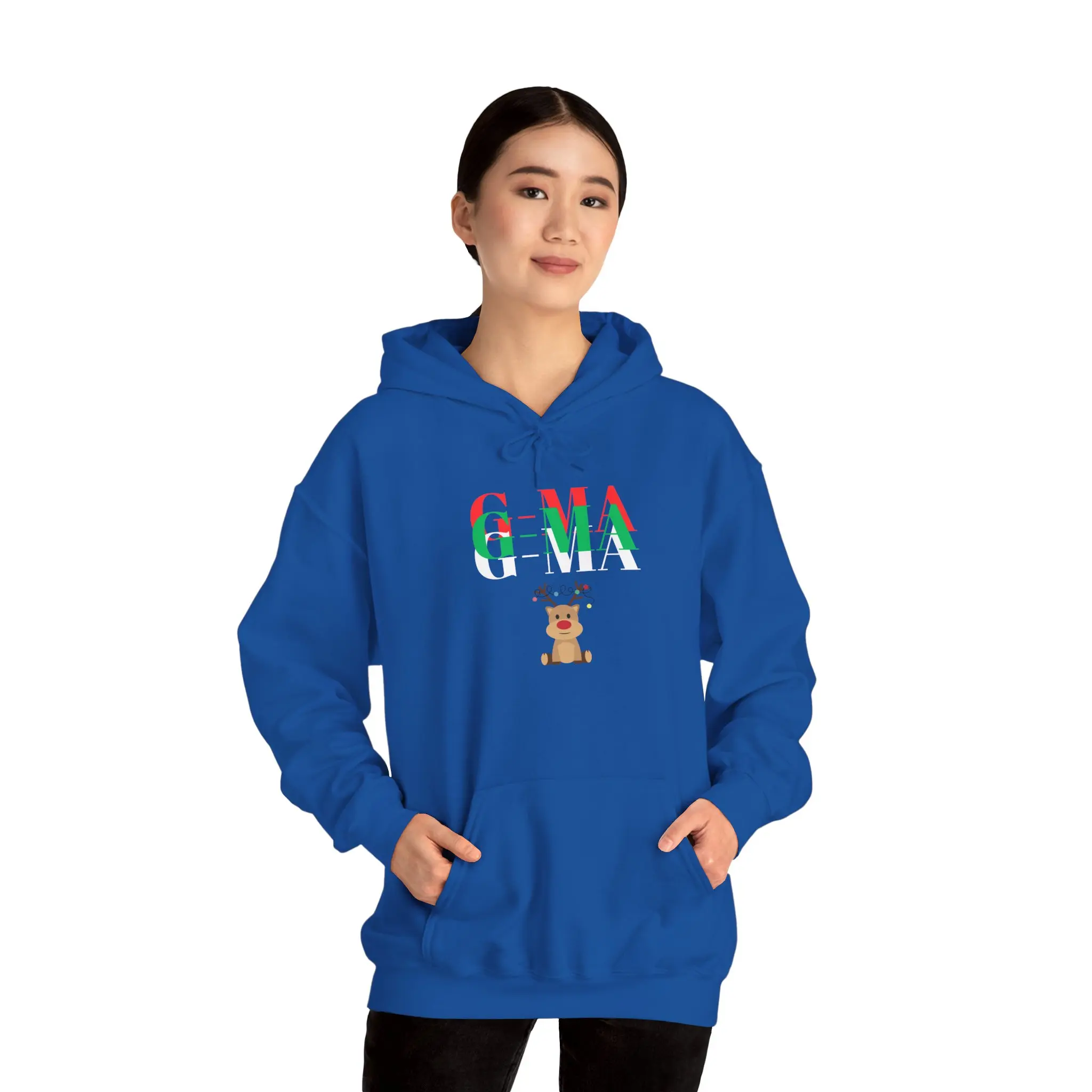Grandma G Ma Hoodie Sweatshirt - Family Gift, Grandma Present, Cozy Pullover, Grandparent Apparel, Personalized Jumper