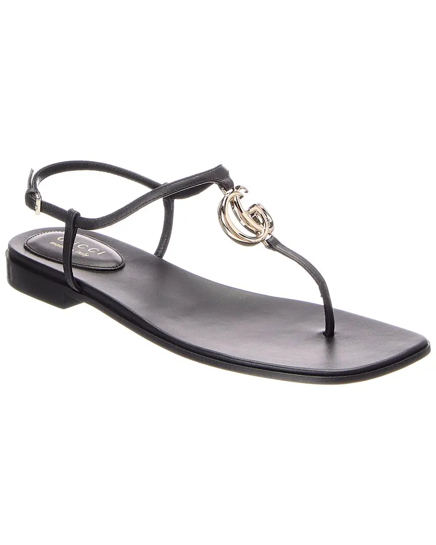 Gucci GG Leather Sandal