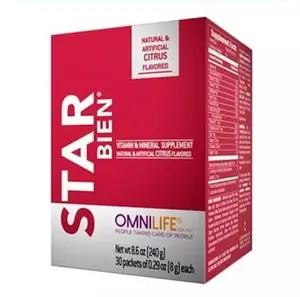 StarBien Oml | Powder Supplement Drink | Natural Citrus Flavor | 30 Packets 8g each
