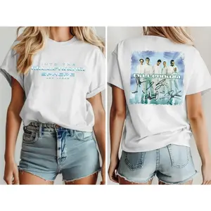 Backstreet Boys Millennium Tour 1999–2025 T-Shirt, Signatures Graphic, Into the Vegas Sphere Tour Tee, Fan Gift, Unisex Vintage Music Shirt