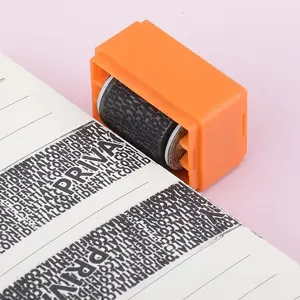 Roller Stamp for Confidentiality & Privacy Protection, 1 Count / 2 Counts Privacy Protection Roller Stamp, Identification Seal for Personal Information Protection, Office Supplies
