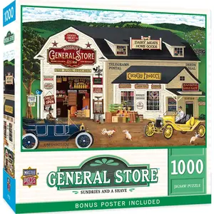 General Store - Sundries and a Shave 1000 Piece Puzzle