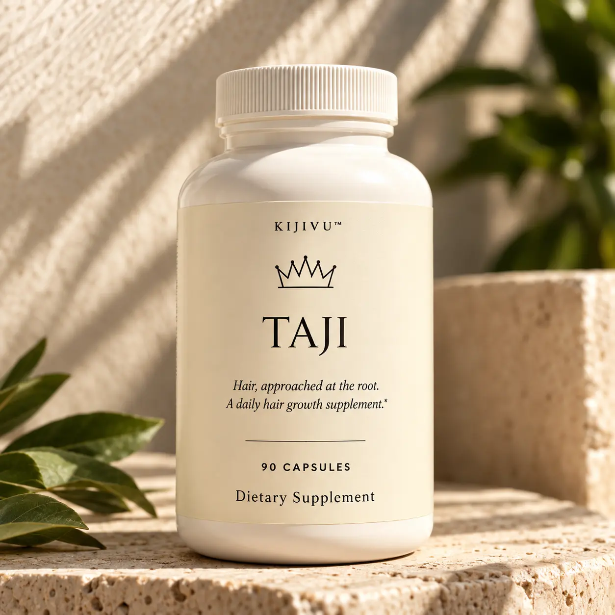 TAJI Daily Health Hair Growth Supplement with Vitamin Capsules