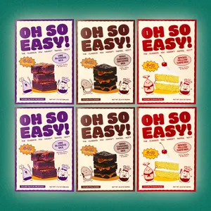 Sweet Tooth Six Pack - 2x Ube Blondie Mix, 2x Miso Caramel Brownie Mix, & 2x Spiced Yellow Cake Mix for Easy, Impressive Bakes)