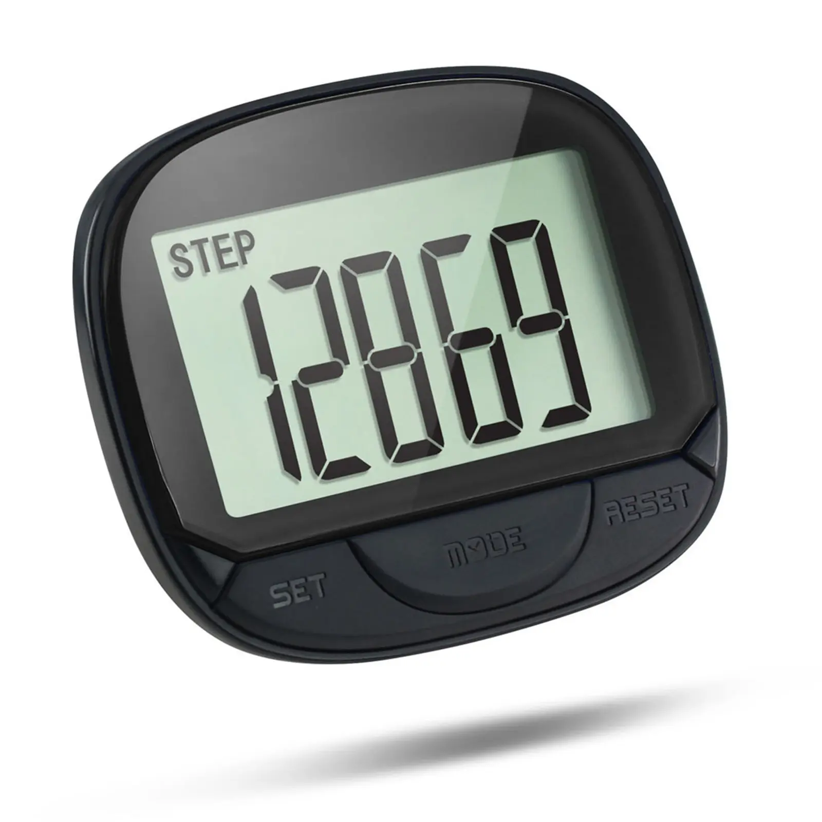 Portable Pedometer with Clip Fitness Counter for Daily Walking & Exercise
