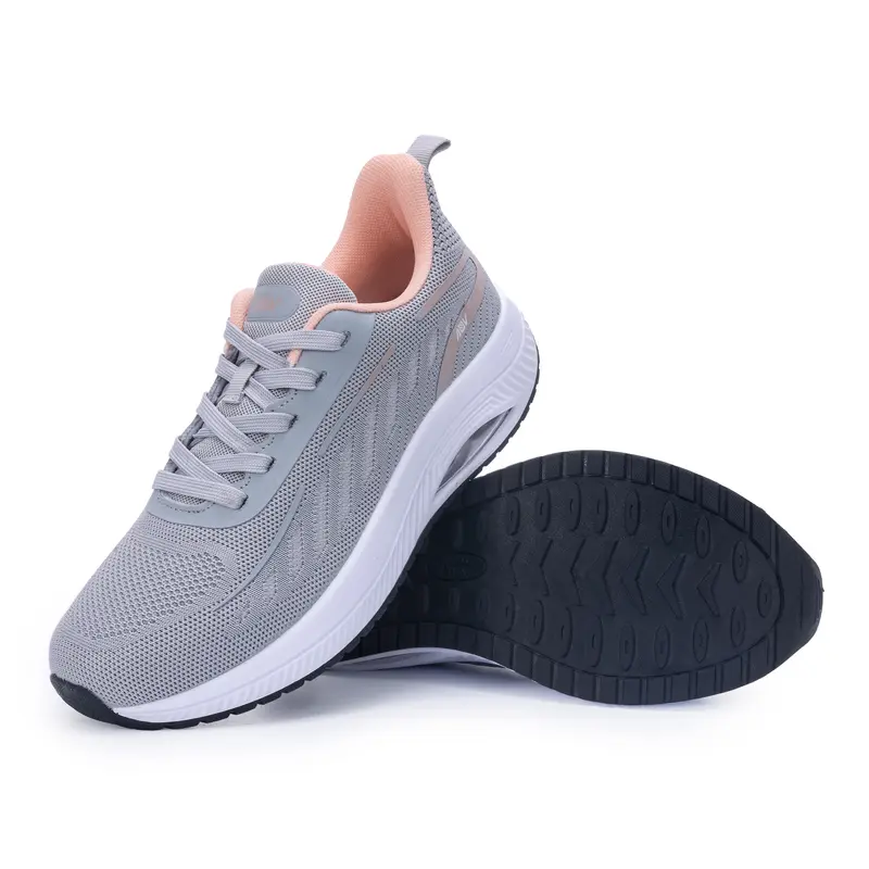 AOV Women's Arch Support Cushioning Air Sneakers - Closed Toe, Slightly Wider, Breathable, Lightweight Women's Shoes, All-Seasons Gym Training Shoes for Casual Wear & Outdoor Walks