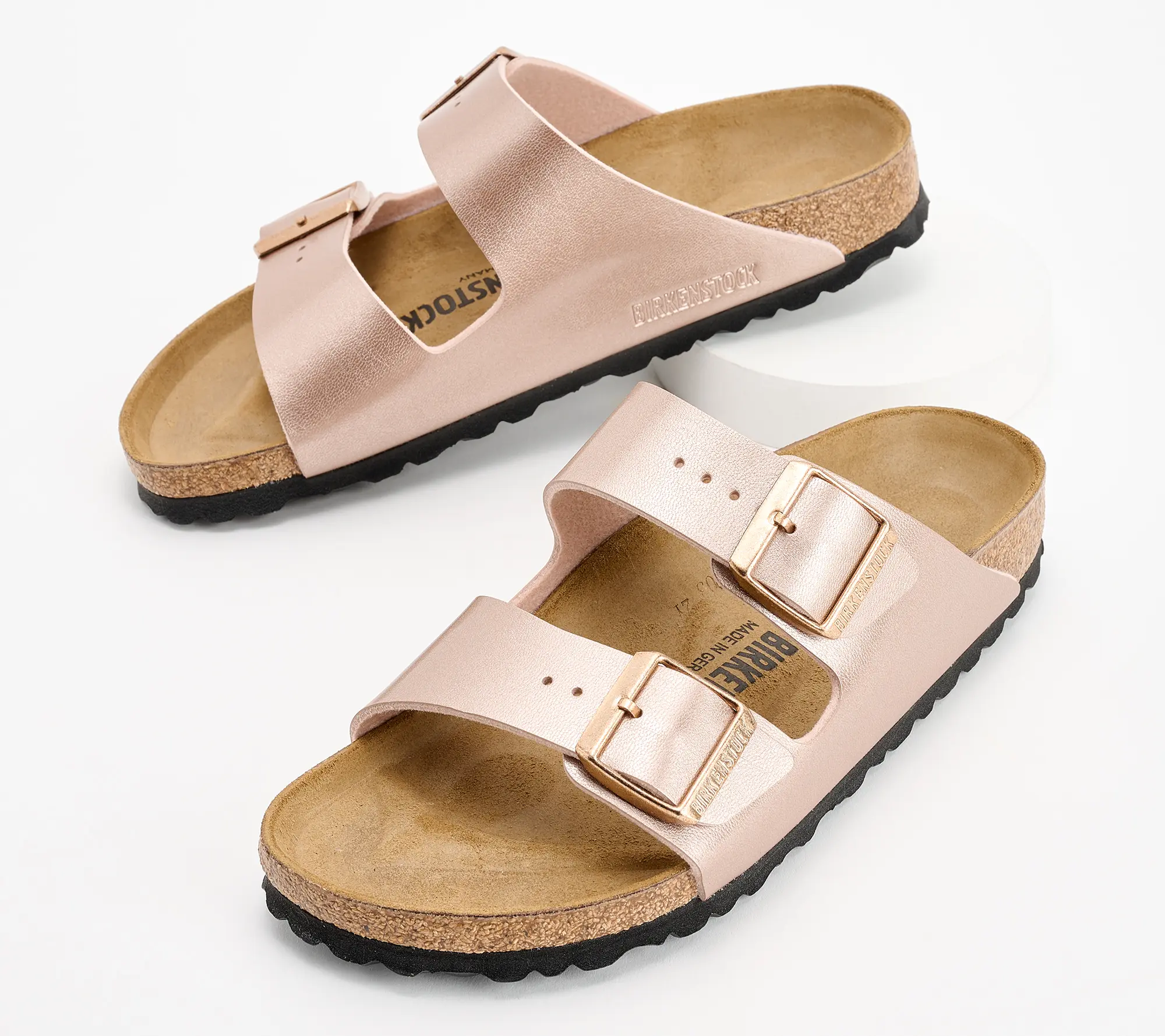 Birkenstock Two-Strap Recovery Slide Sandal - Arizona Birkenstock Two-Strap Recovery Slide Sandal - Arizona