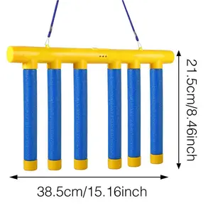 Reflex Challenge Game - Hand-Eye Coordination Training Toy with 3 Adjustable Speed Settings, Upgrade Remote Control & Catching Sticks Game Family Fun Game Multifunction