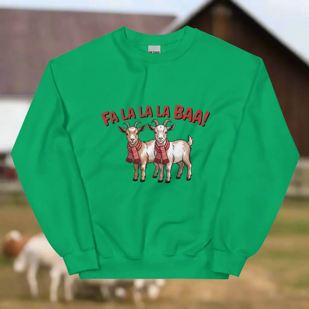 Fa La La La Baa Gildan Sweatshirt