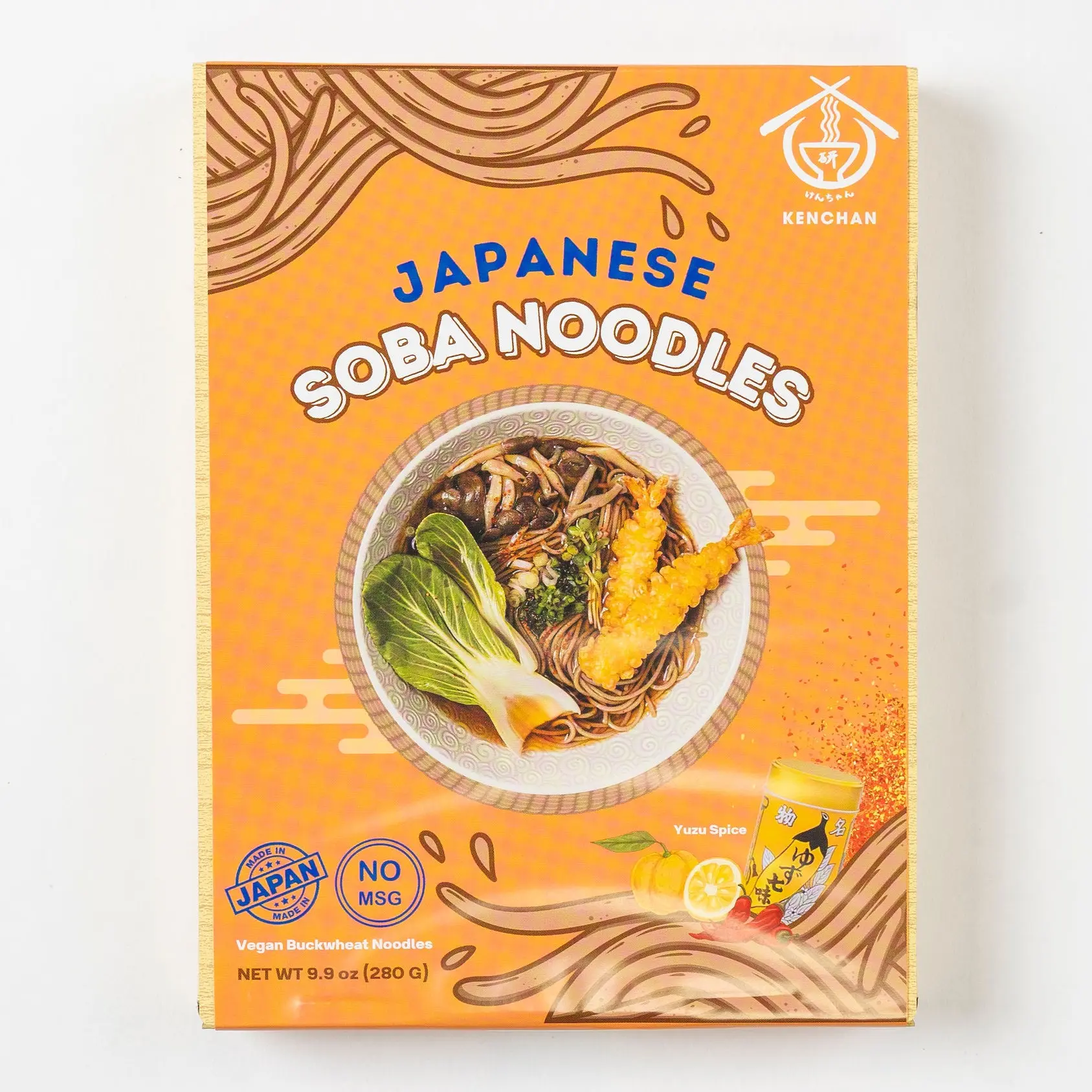 Kenchan Yuzu Buckwheat Soba Noodle Kit (4 Servings)