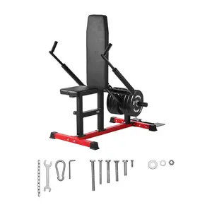 Summervibes VEVOR Seated Dip Machine, Tricep Bicep Press Down Machine with Cable Bar, Adjustable Seat, and Backrest, Exercise Equipment for Chest Training, Upper Body Push Fitness Workout, Hold up to 450LBS