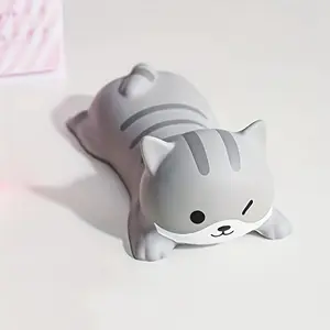 Ergonomic wrist rest stand - cute slow-rise PU mousepad - perfect for computer desks and office supplies