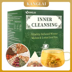 【Light & Refreshing Herbal Tea】Winter Melon Tea Bags ,Smooth & Naturally Sweet | Perfect After Meals or Late Nights，Pure Natura Botanical Blend, Winter Melon、 Lotus Leaf、Gardenia、Cassia Seed、Hawthorn、Tartary Buckwheat、Tangerine Peel、Poria