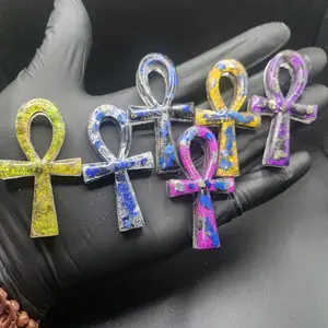 small orgone innerG sacred anhk ring or pendant w/ copper necklace