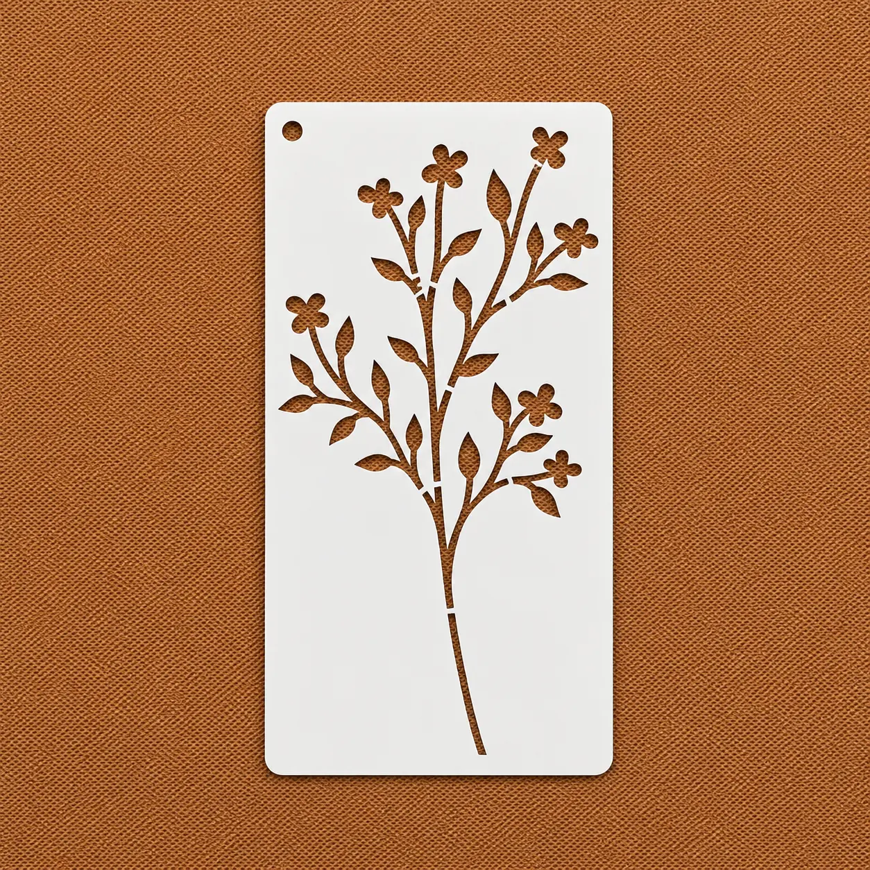 Tiny Blossom Vine Stencil