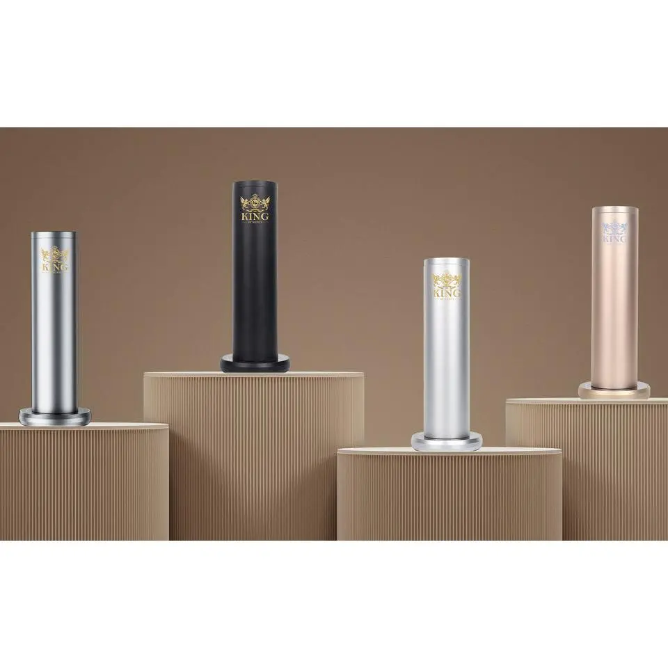 KING OF SCENTS BT Bluetooth Aroma Essential Oil Diffuser, Fragrance Diffuser, Cold-Air Diffusion Scent Machine for Spa,Home,Office-Aluminium (Silver)