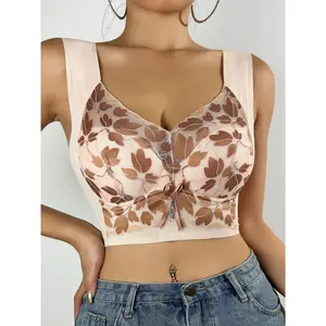 [Wire-Free Lift Bra] Women's Wire-Free Bra with Lift & Uplifting - Non-Detachable Padded Cups, Lace Trim Full-Bust Coverage Bralette for Everyday Casual Wear & Exercise - Hand Washable Comfortable -Free Breast