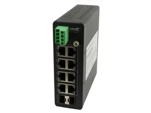 TRANSITION NETWORKS SISTP1040-382-LRT HARDENED UNMG SWITCH 8PORT