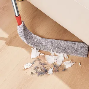 Retractable Dust Cleaning Brush, Long Handle Interior Dust Cleaning Brush, Household Cleaning Tool for Home Living Room Bedroom Sofa Under The Bed, Extendable Microfiber Duster, Home Cleaning Products