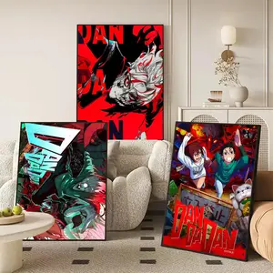 PIKPAKA Anime D-DANDADANS Poster Anime Design HD Waterproof Art Poster for Home, Bar & Café Decor | Fade-Resistant, Non-Sticky, Vibrant DIY Wall Print | Perfect Decorative Poster for Office & Living Room