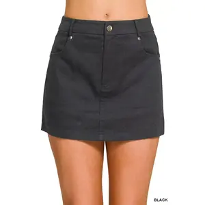 Zenana Cotton Skirts Zenana Cotton Skirts