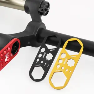 Bicycle Front Fork Crown Wrench, suitable for removing top caps of ROCKSHOX/SUNTOUR shock absorbers, bicycle maintenance tool