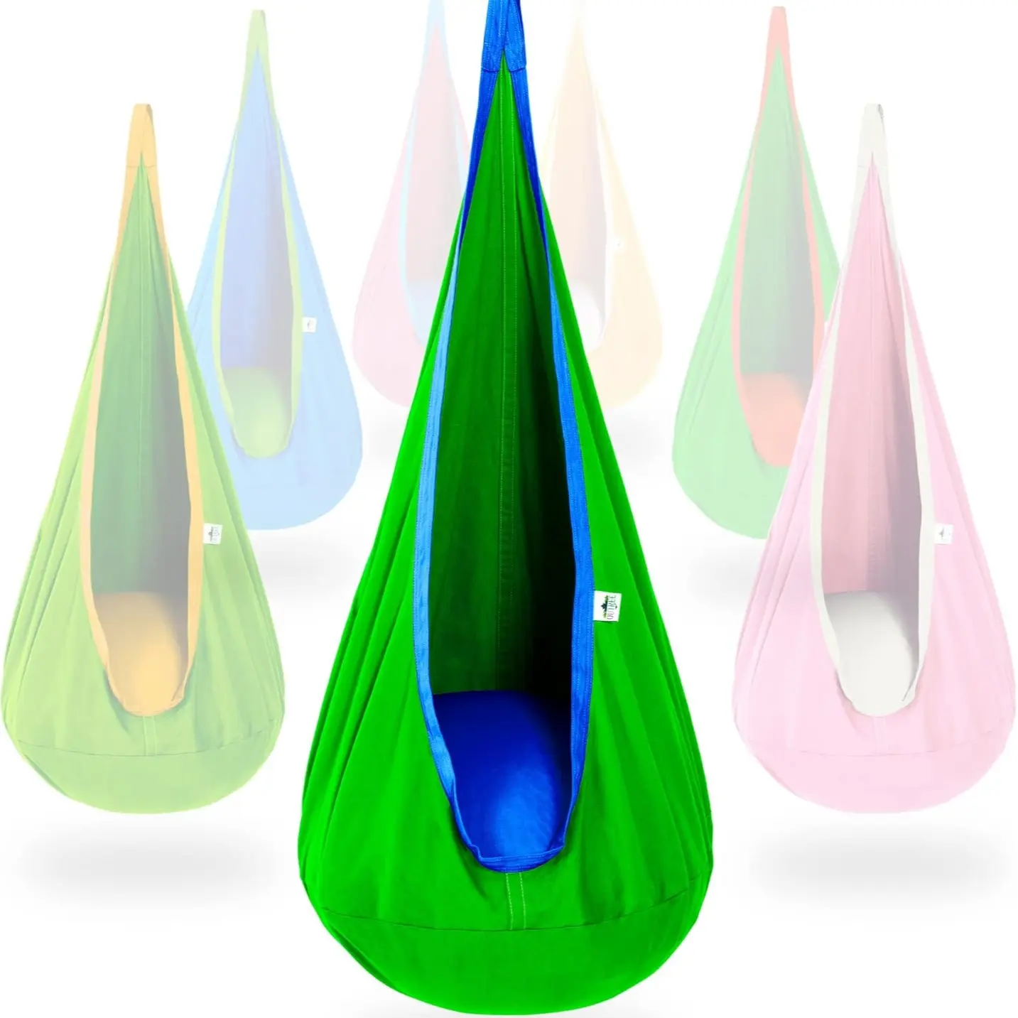 Green Blue Without Lights