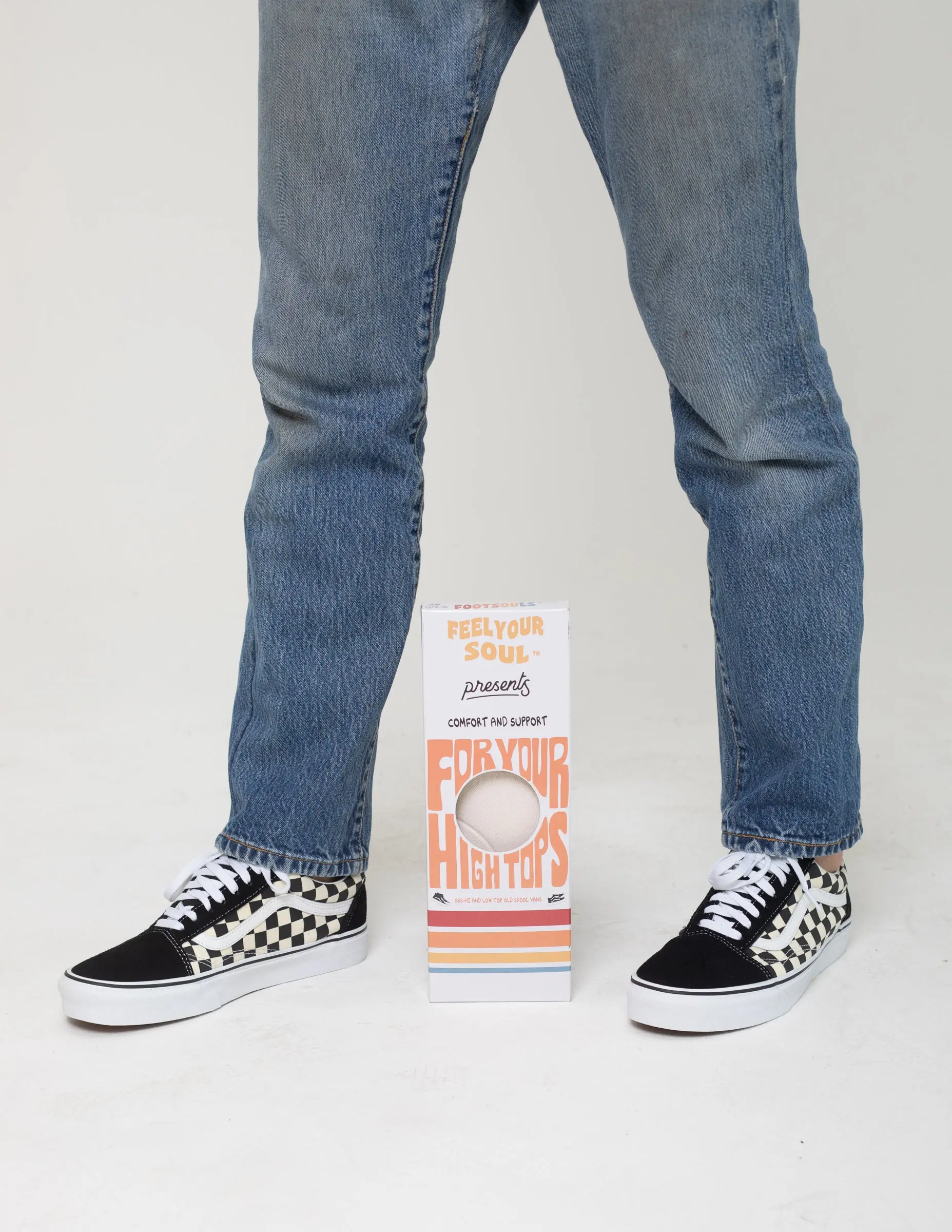 FOOTSOULS for Old Skool and SK8-HI Vans Thick Cushioned Soles Footwear