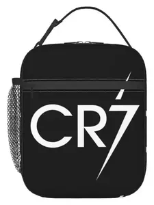 Cr7 Design Insulated Football Theme Lunch Box, Perfect for Office Meals, Bento Style, Heat Retention, Leak-Proof, Suitable for Adults/students