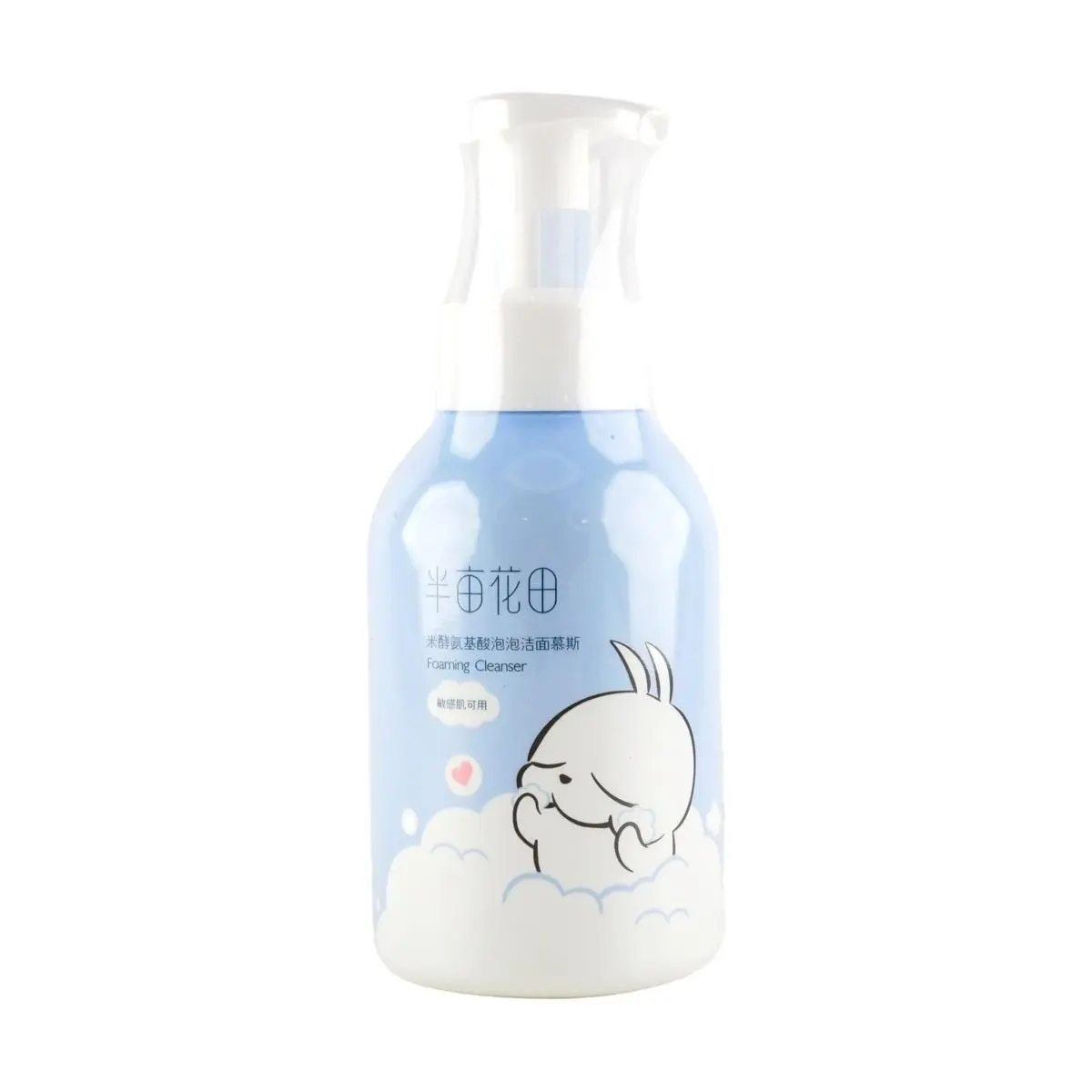 LITTLE DREAM GARDEN Amino Acid Bubble Cleanser Mousse - Gentle Hydrating Face Wash for Sensitive Skin - 500g
