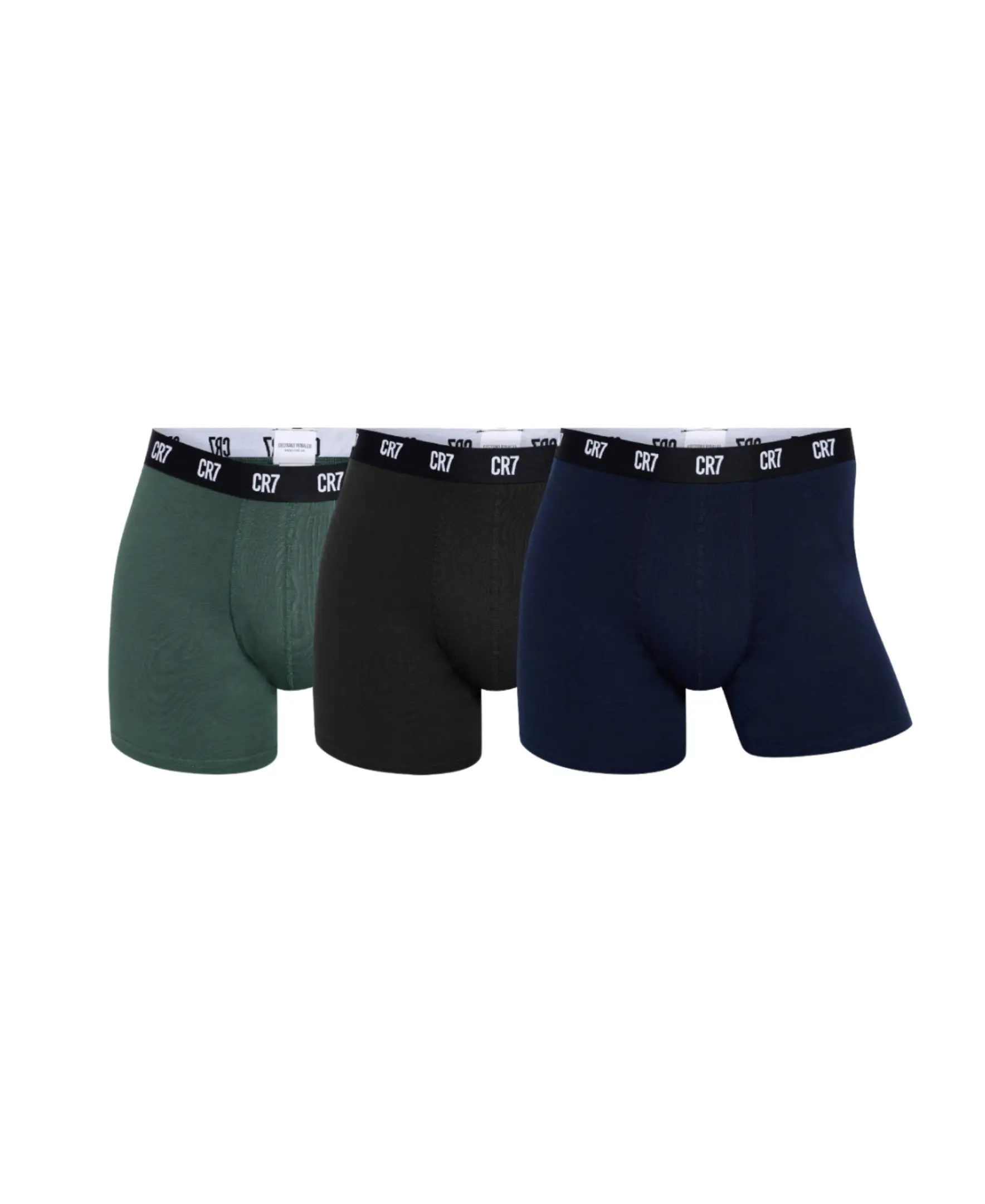 CR7 Men's 3-Pack Cotton Blend Boxer-Briefs