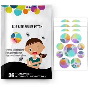 New Deal - Mosquito Bite Itch Relief Patch, After Bite Insect Bite Treatment, Anti Itch Cream Alternative, Insect Bite Relief, Cruise, Travel and Camping Essential for Kids