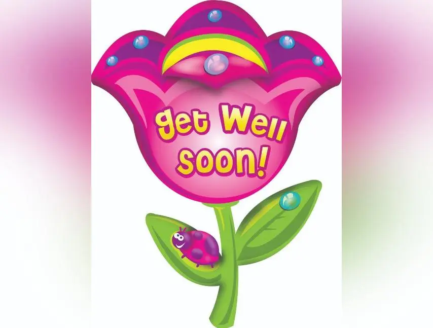 Get Well Soon! Flower Balloon