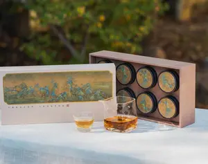 Zhaotea Landscape Black Tea Gift Set Floral Lapsang Souchong 48g 6g*8 Rich Serene Chinese Cultural Heritage Artistic Tea Box
