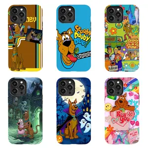 A cute and humorous S-Scooby Doo phone case offering excellent protection, compatible with the iPhone 11–17 Pro Max/Plus series and Samsung Galaxy S23– series.