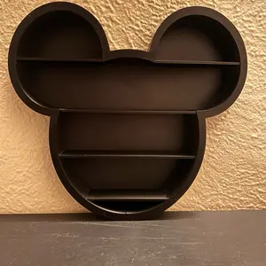 Interchangeable Mouse Head Shelf Display | Includes Stand mini shelf