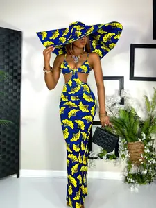 Ifueko Long Dress (Stretchy African Print)