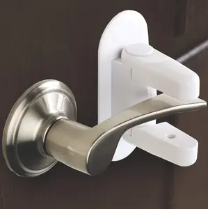 Door Lever Lock (2 Pack) Child Proof Doors & Handles, Adhesives