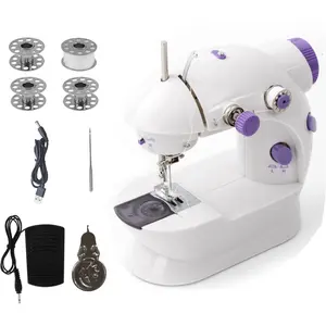 Dc Mini Sewing Machine, Compact Design for Easy Use, Perfect for DIY Projects and Quick Repairs, Portable Sewing Machine